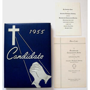 Springfield IL Concordia Theological Seminary Yearbook Illinois 1955